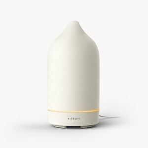 Vitruvi Stone Essential Oil Diffuser in White